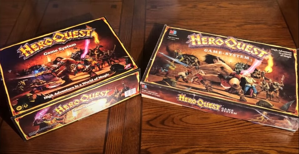 Heroquest 1986 vs heroquest 2020